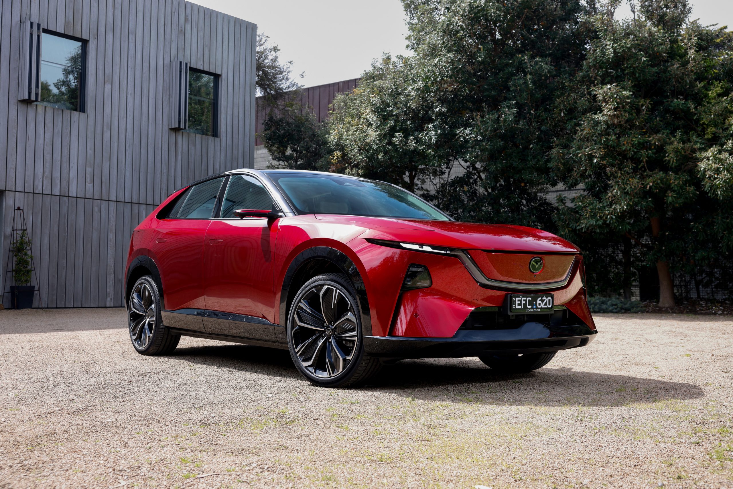 Soul Red Crystal Metallic Mazda CX-6e