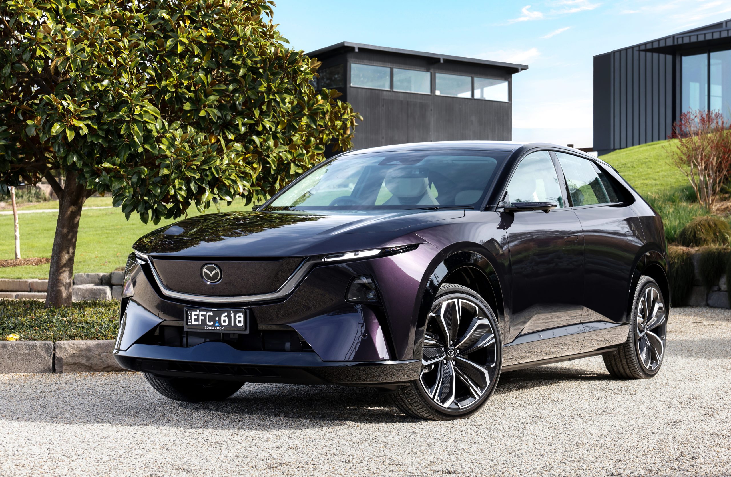 Nightfall Violet Mica Mazda CX-6e