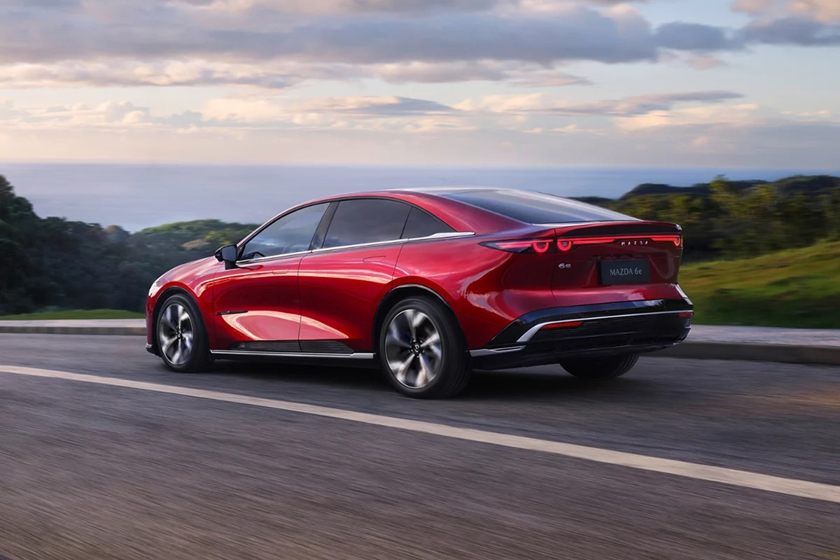 Mazda 6e electrifying power